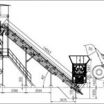 Companents of a concrete batching plant