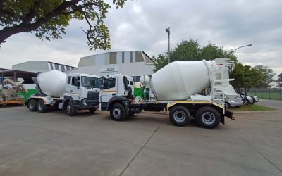 New Cement Mixer Trucks