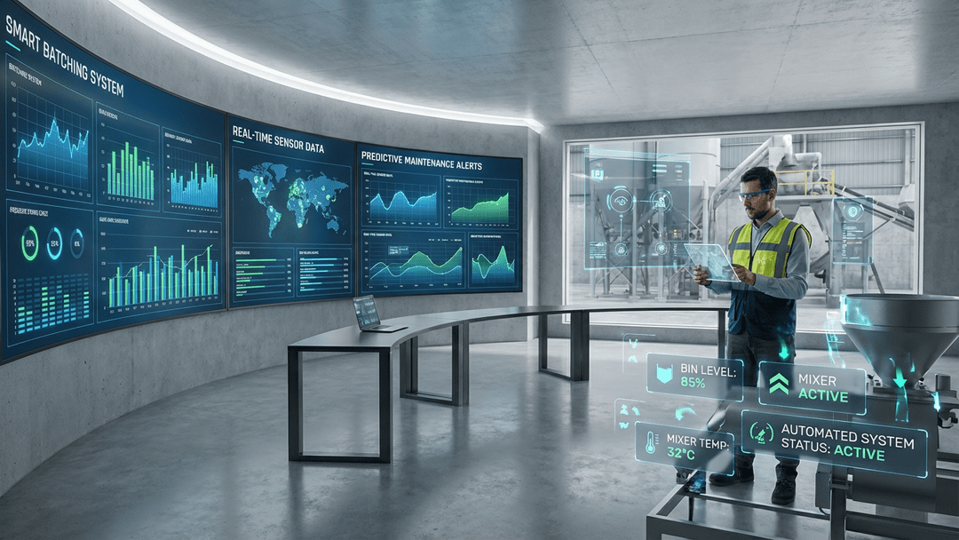 Concrete Production Automation: Tomorrow’s Batching Plants