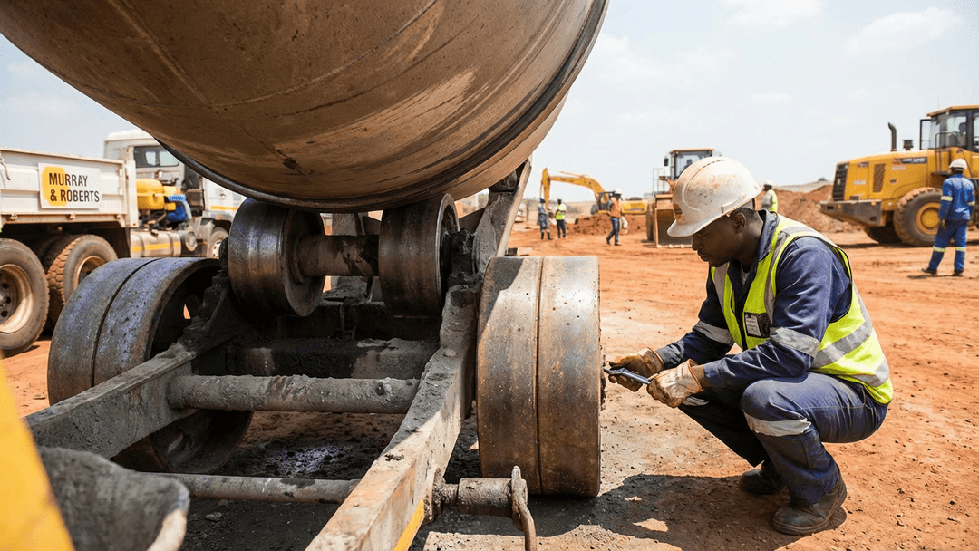 Concrete Truck Rollers