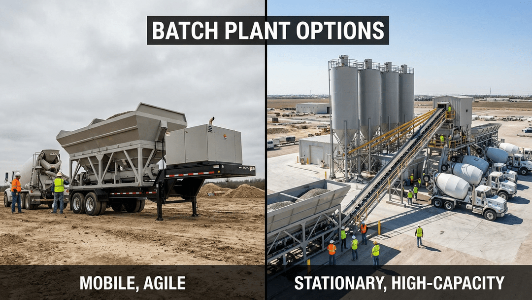 Small Batch Plants vs. Large Batch Plants
