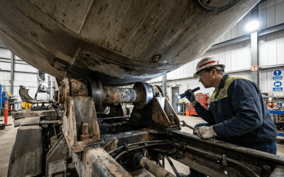 Cement Drum Roller Brackets