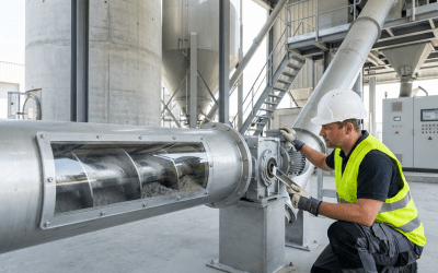 Screw Conveyors in Concrete Batching