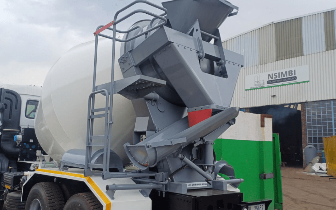 Cement Truck Feed Hoppers and V-Shutes