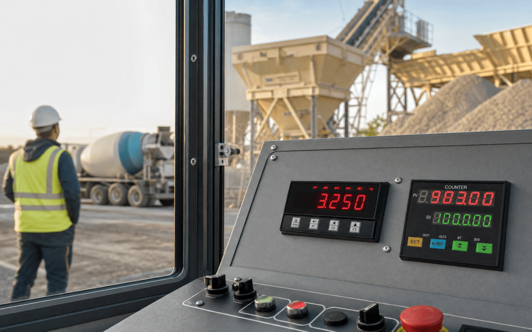 LT1240 Indicator: Essential Weighing Solution for Concrete Batching Plants